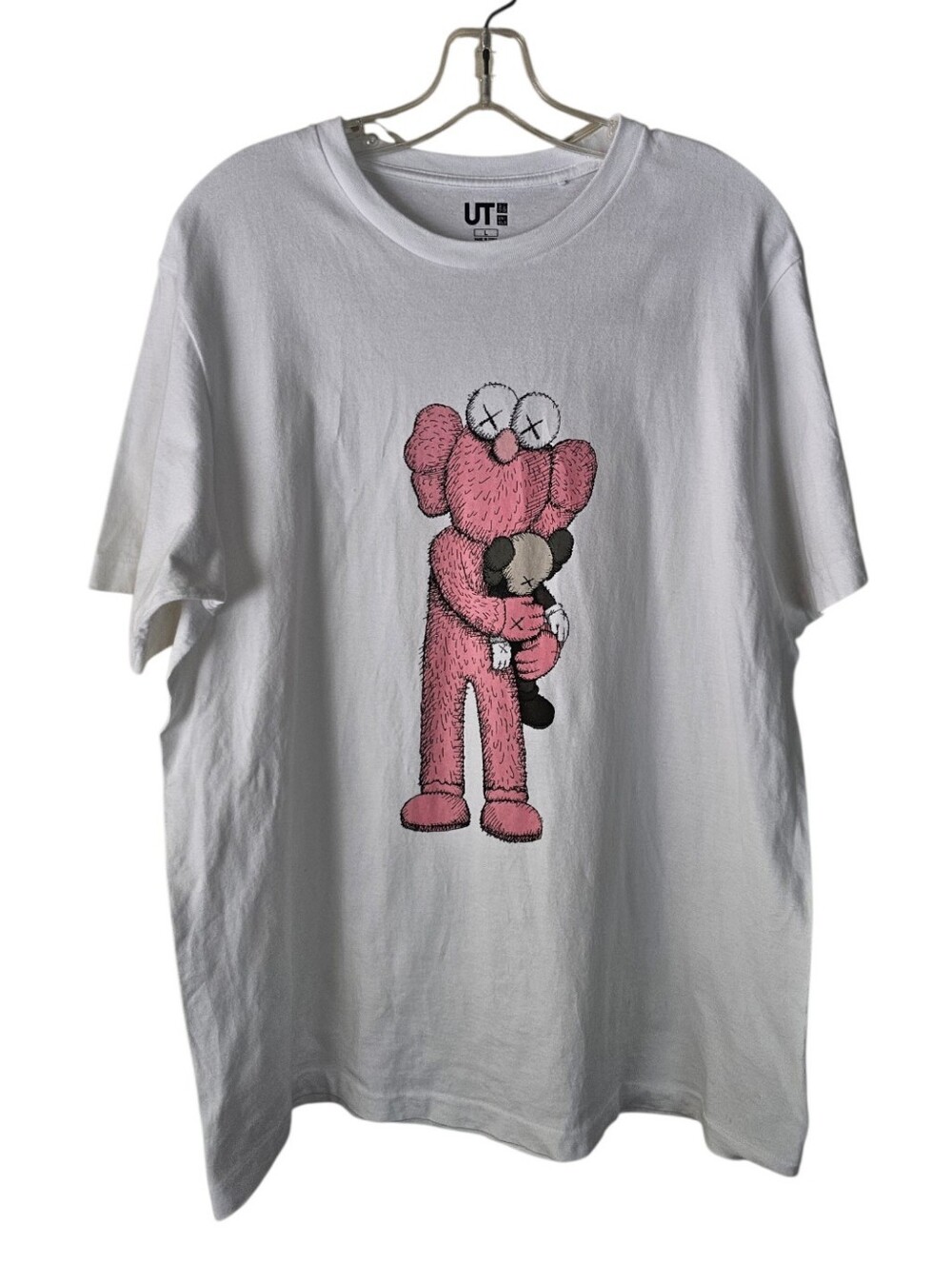 Uniqlo KAWS Pink BFF T-Shirt